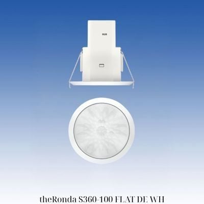 Cảm biến chuyển động theRonda S360-100 FLAT DE WH | Theben