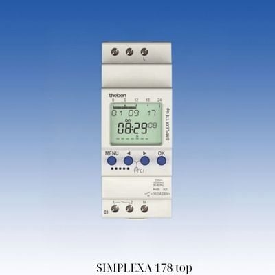Theben Simplexa 178 top – Công tắc kỹ thuật số 1 kênh Astro