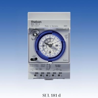Theben SUL 181 d – đồng hồ cơ analog 1 kênh, Đức chính hãng