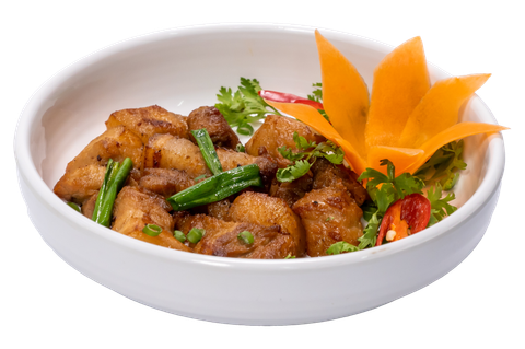 Cơm Thịt Rang Cháy Cạnh