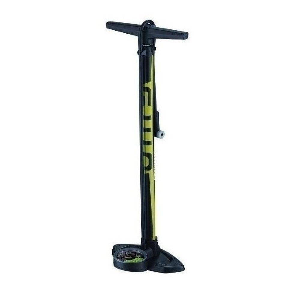 Bơm xe đạp sàn thân thép van kép hp/hv Gf-2232 3
