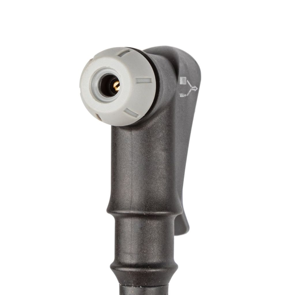 Bơm xe đạp sàn thân thép van kép hp/hv Gf-2232 3