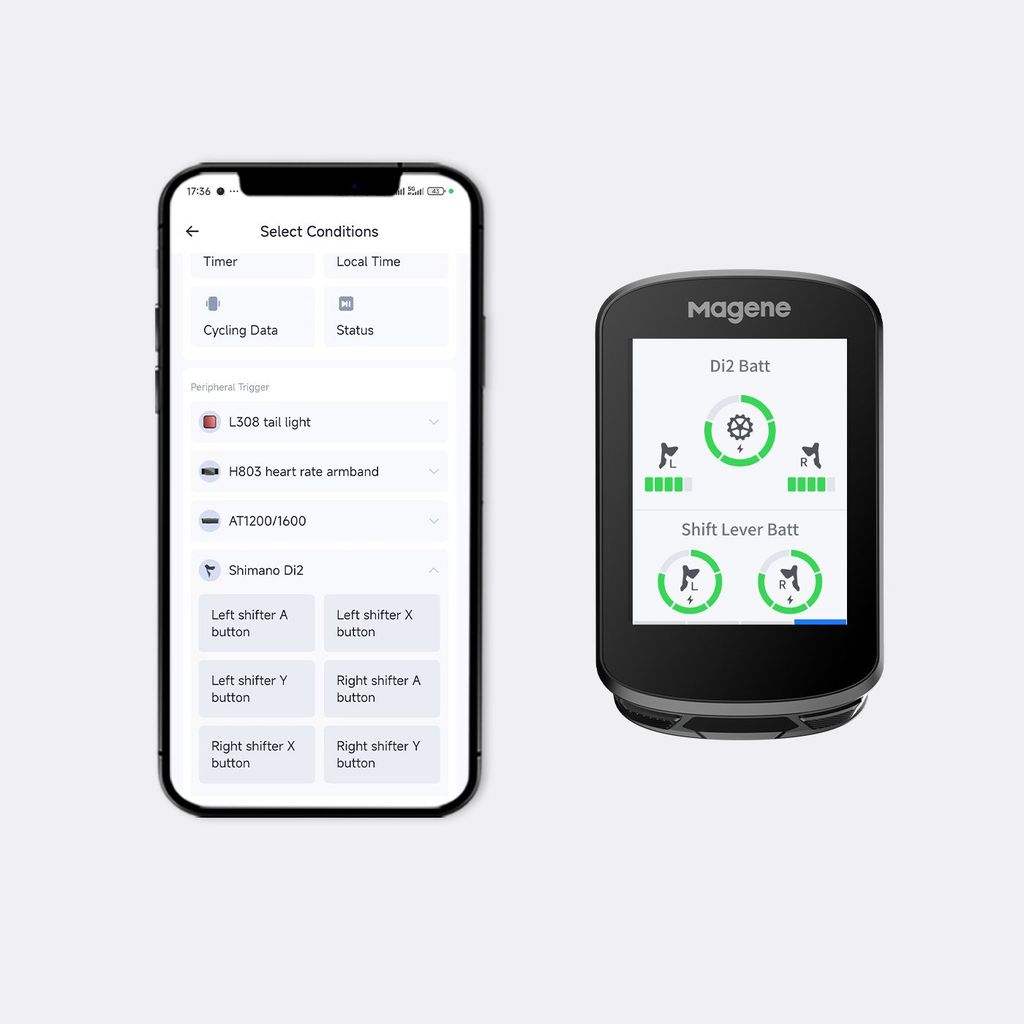 MAGENE C506 - Đồng hồ xe đạp thông minh GPS