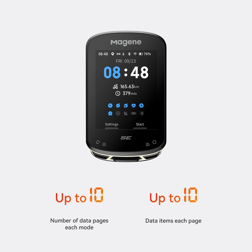 MAGENE C506SE - Đồng hồ xe đạp thông minh GPS