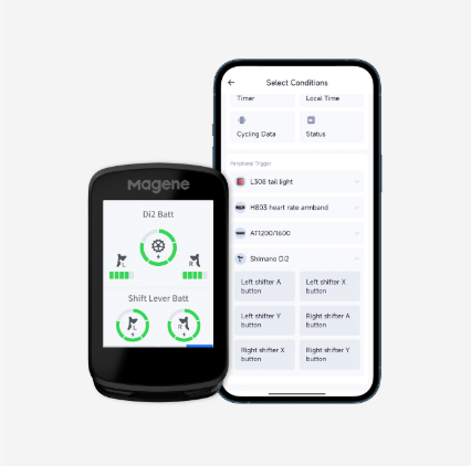 MAGENE C606 - Đồng hồ xe đạp thông minh GPS