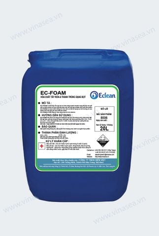 Chất tẩy rửa khử trùng dạng bọt Ec-Foarm
