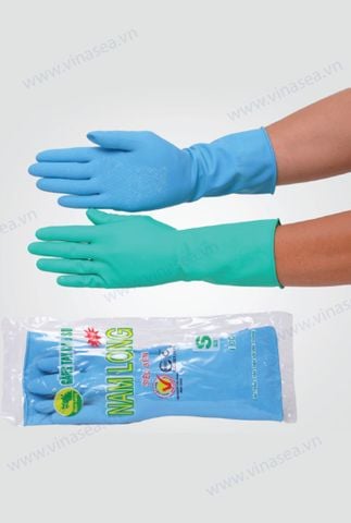 Găng tay Nam Long cổ tay se viền
