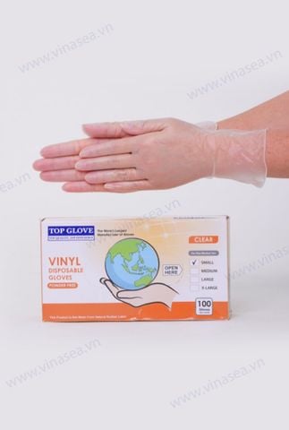 Găng tay vinyl Great Glove Malaysia trắng trong