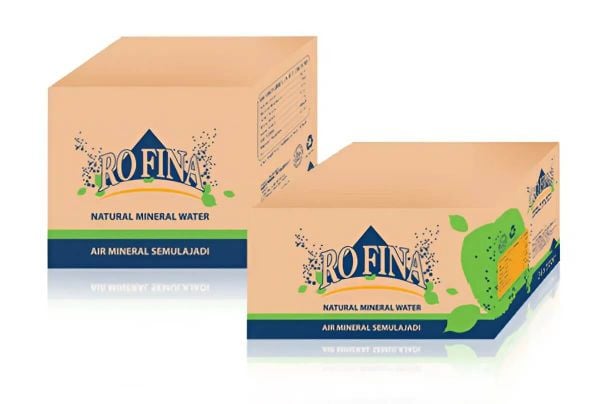  thùng carton đựng nước uống đóng chai 