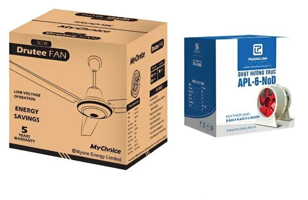  Thùng Carton Đựng Máy Quạt 