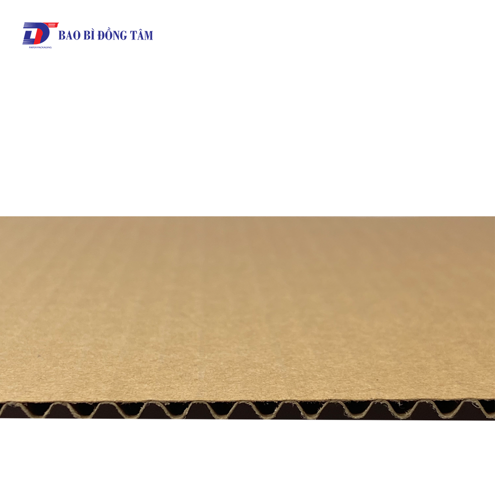  Giấy tấm carton 2 lớp sóng B 