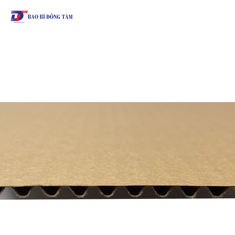  Giấy tấm carton 2 lớp sóng C 