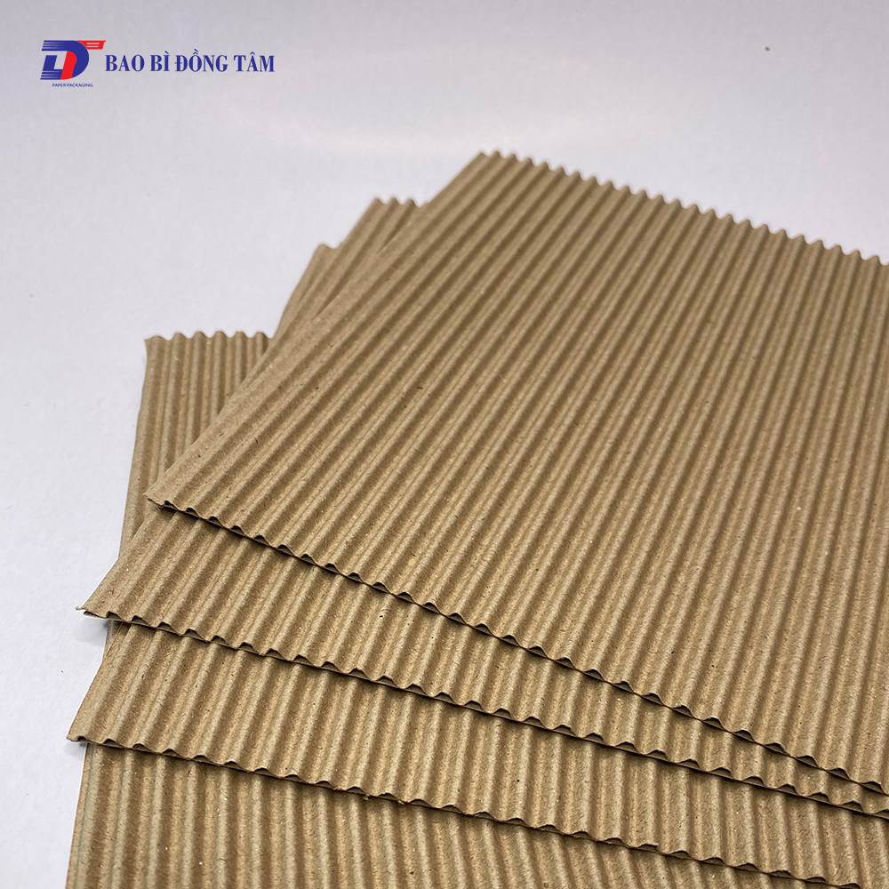  Giấy tấm carton 2 lớp sóng E 