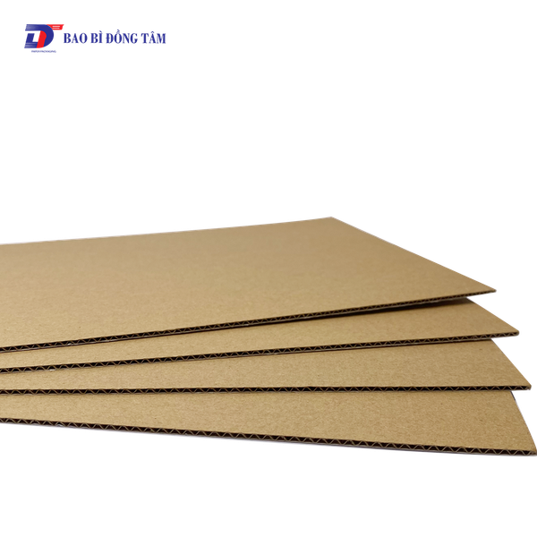 Giấy tấm carton 3 lớp sóng B 
