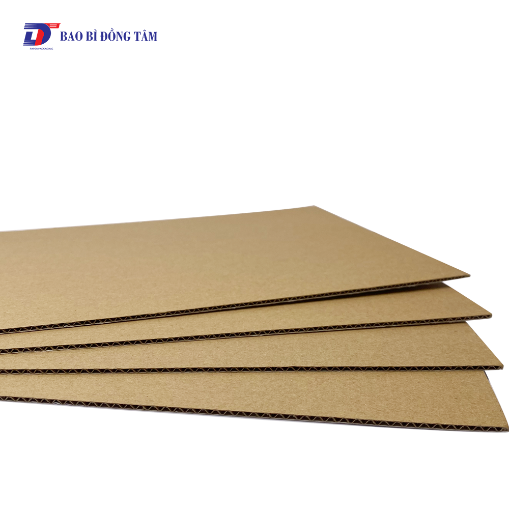  Giấy tấm carton 3 lớp sóng B 