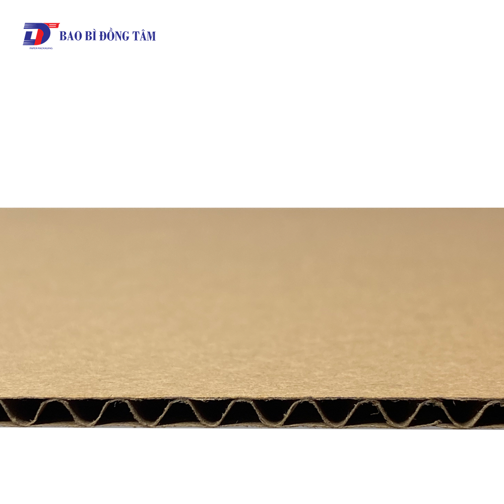  Giấy tấm carton 3 lớp sóng C 