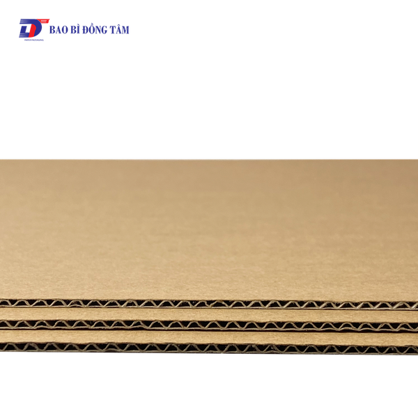  Giấy tấm carton 3 lớp sóng E 