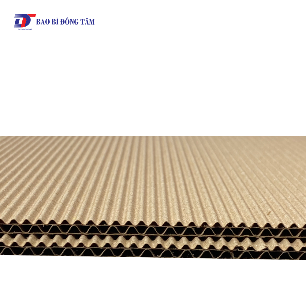  Giấy tấm carton 4 lớp sóng EC 