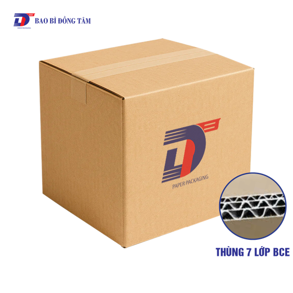  Thùng carton 7 lớp sóng BCE 