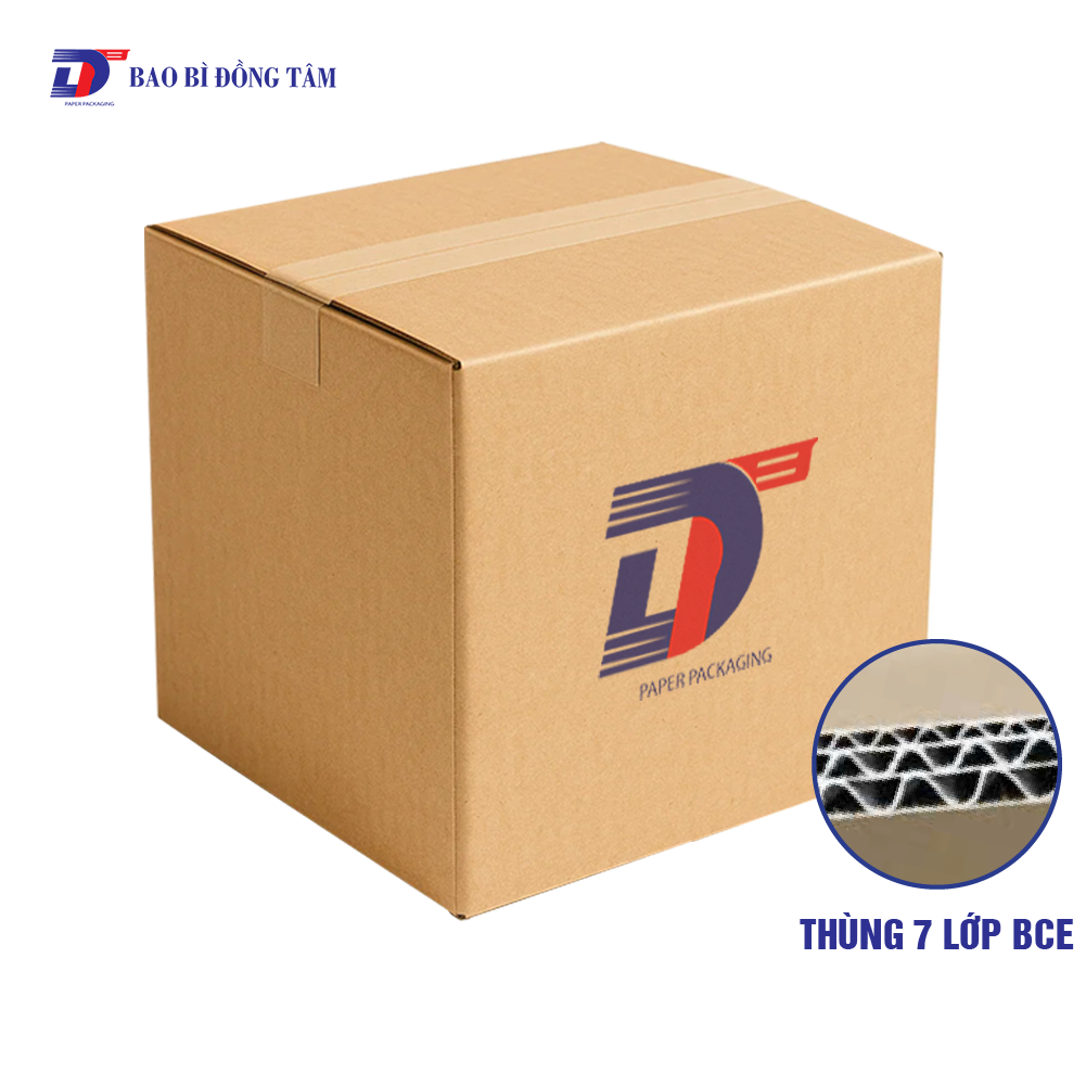  Thùng carton 7 lớp sóng BCE 