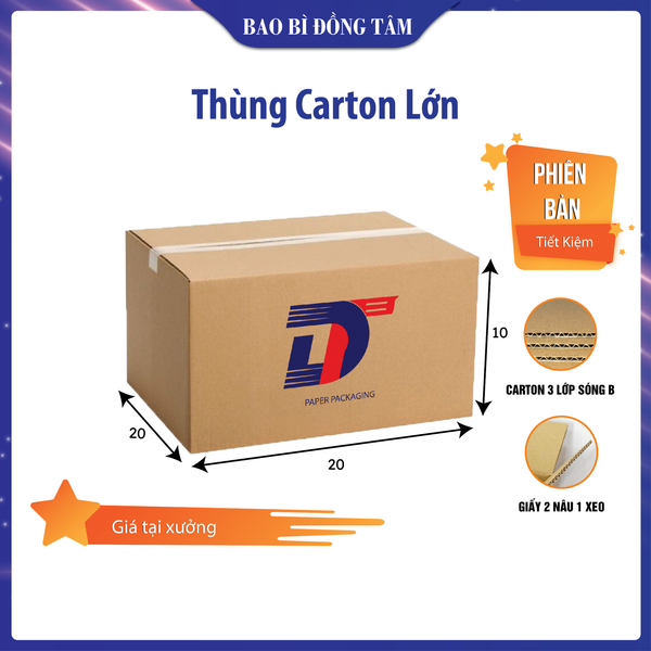  Hộp 3B-2N/1X 20x20x10 