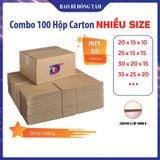  Combo 100 hộp carton size nhỏ -3B 2N/1X 