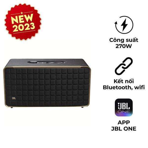Loa JBL Authentics 500, Công suất 270W, Dolby Atmos, Bluetooth 5.3, Wifi, AUX, USB, Ethernet, JBL One APP