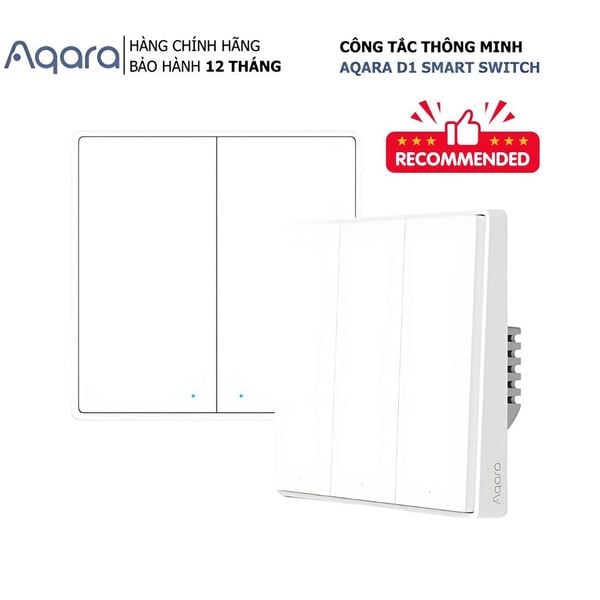 Công tắc thông minh Aqara D1 White Quốc Tế