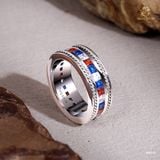  Nhẫn Nam RB0144 Viền Xoắn 