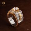 Nhẫn Nam RB0222 Đai Ngựa - Bạc Cao Cấp