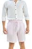  Men's linen shorts 