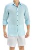  Men's linen shirt long sleeves 