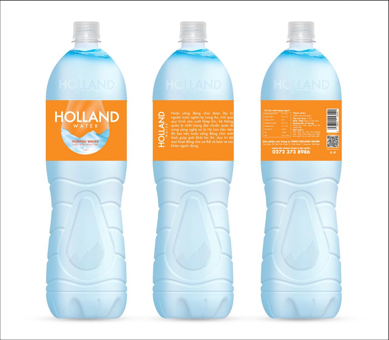  Nước tinh khiết Holland Water 1.5L 
