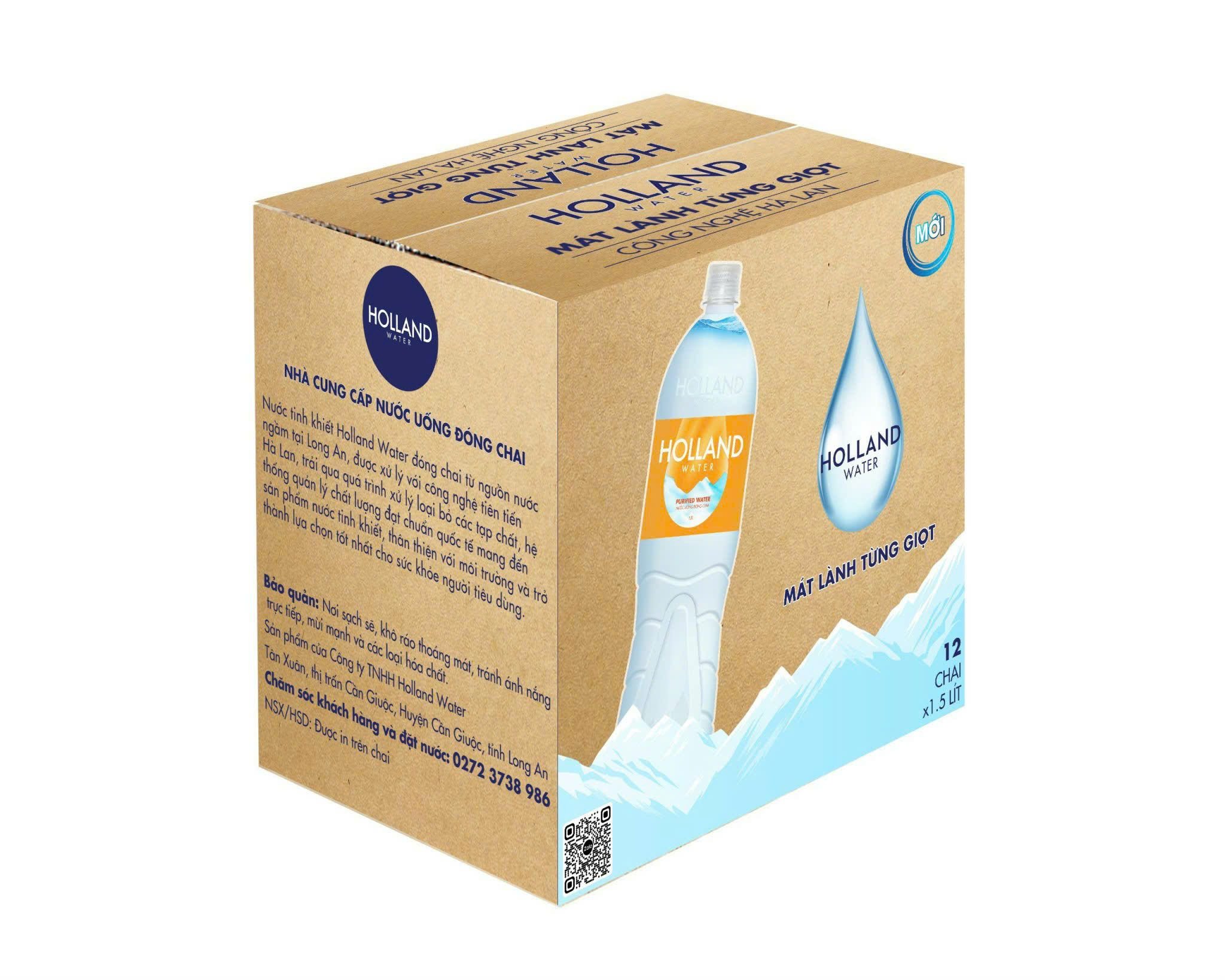  Nước tinh khiết Holland Water 1.5L 