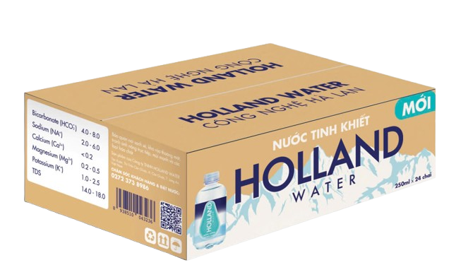  Nước tinh khiết Holland Water 250ML 