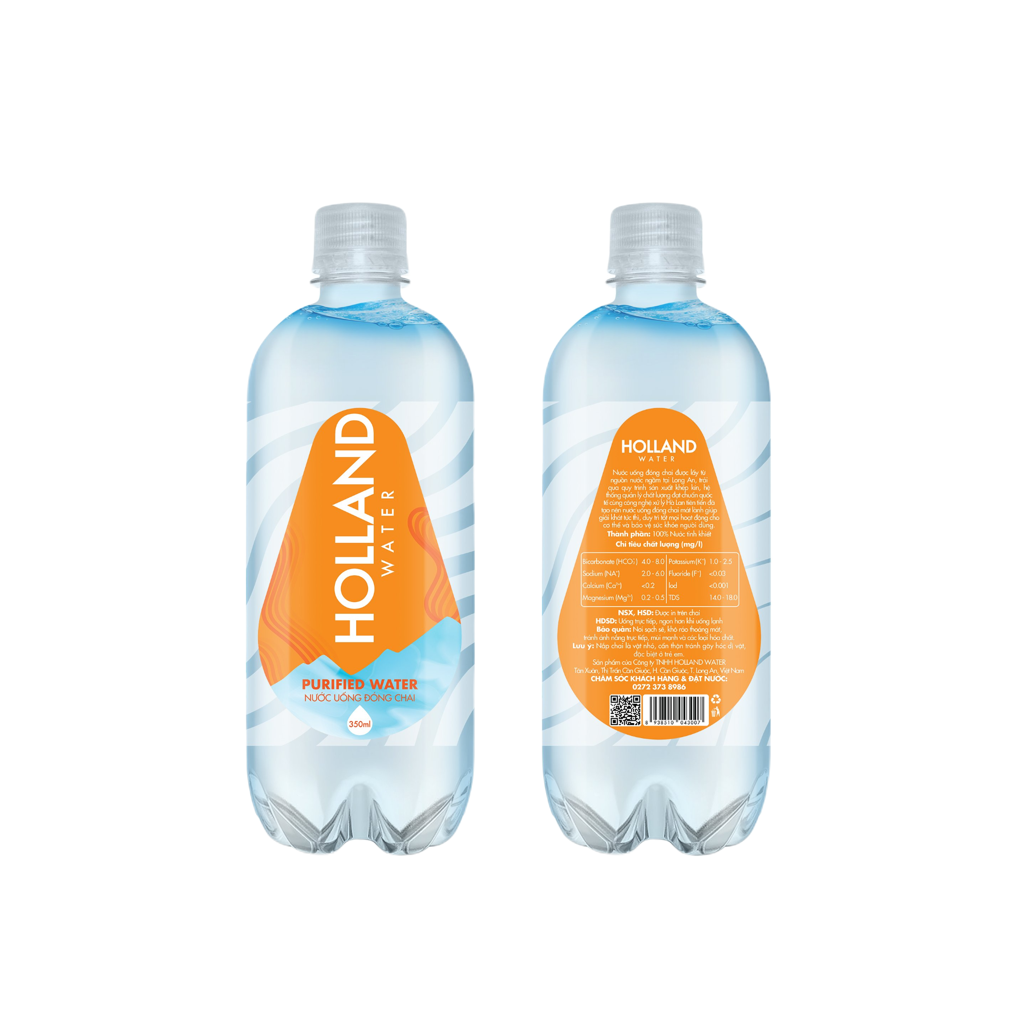  Nước tinh khiết Holland Water 350ML 
