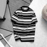  Áo Thun Sọc Cotton Unisex Mason De Mode 