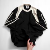  Áo Sweater Nỉ Unisex Phối Thể Thao Maison De Mode 