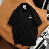  Áo Thun Cotton Unisex Logo Boy Thêu Maison De Mode 