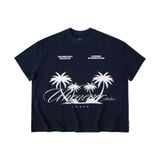 “WHENEVER"  CLUB T-SHIRT / NAVY