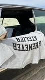 “WHENEVER"  BASIC T-SHIRT / GREY