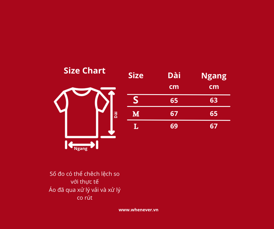 “WHENEVER” LOGO-EMBROIDERED COTTON T-SHIRT / WHITE