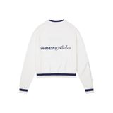 “WHENEVER” KNIT SWEATER / WHITE