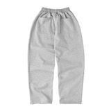 “WHENEVER” BIG LOGO SWEATPANTS / PREMIUM GREY