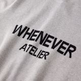 “WHENEVER” NY KNIT POLO SHIRT / GREY