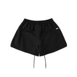 "WHENEVER" BASIC SWEATSHORTS SS25 / BLACK