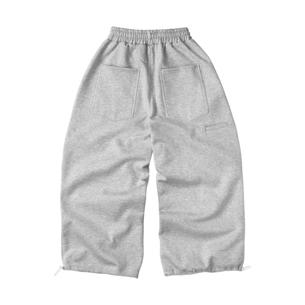 “WHENEVER" BASIC SWEATPANTS / PREMIUM GREY VER 2