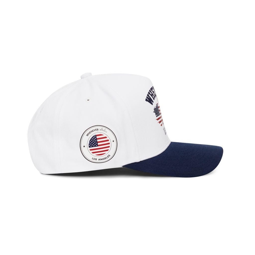 “WHENEVER” LA TRUCKER HAT / WHITE NAVY