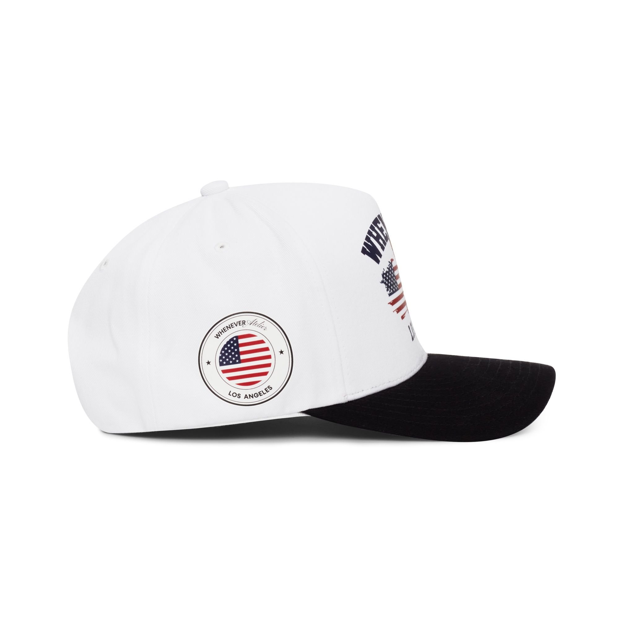 “WHENEVER” LA TRUCKER HAT / WHITE BLACK
