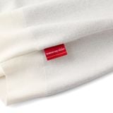 “WHENEVER” NY KNIT POLO SHIRT / WHITE